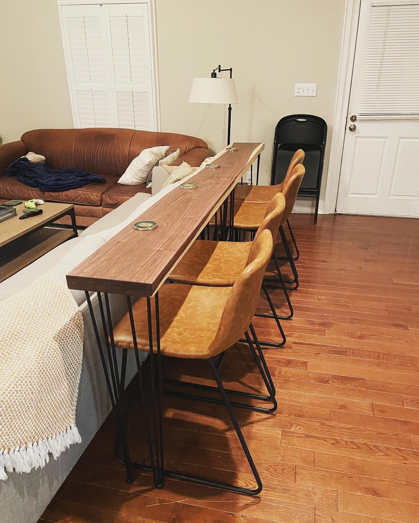 Walnut Sofa Table